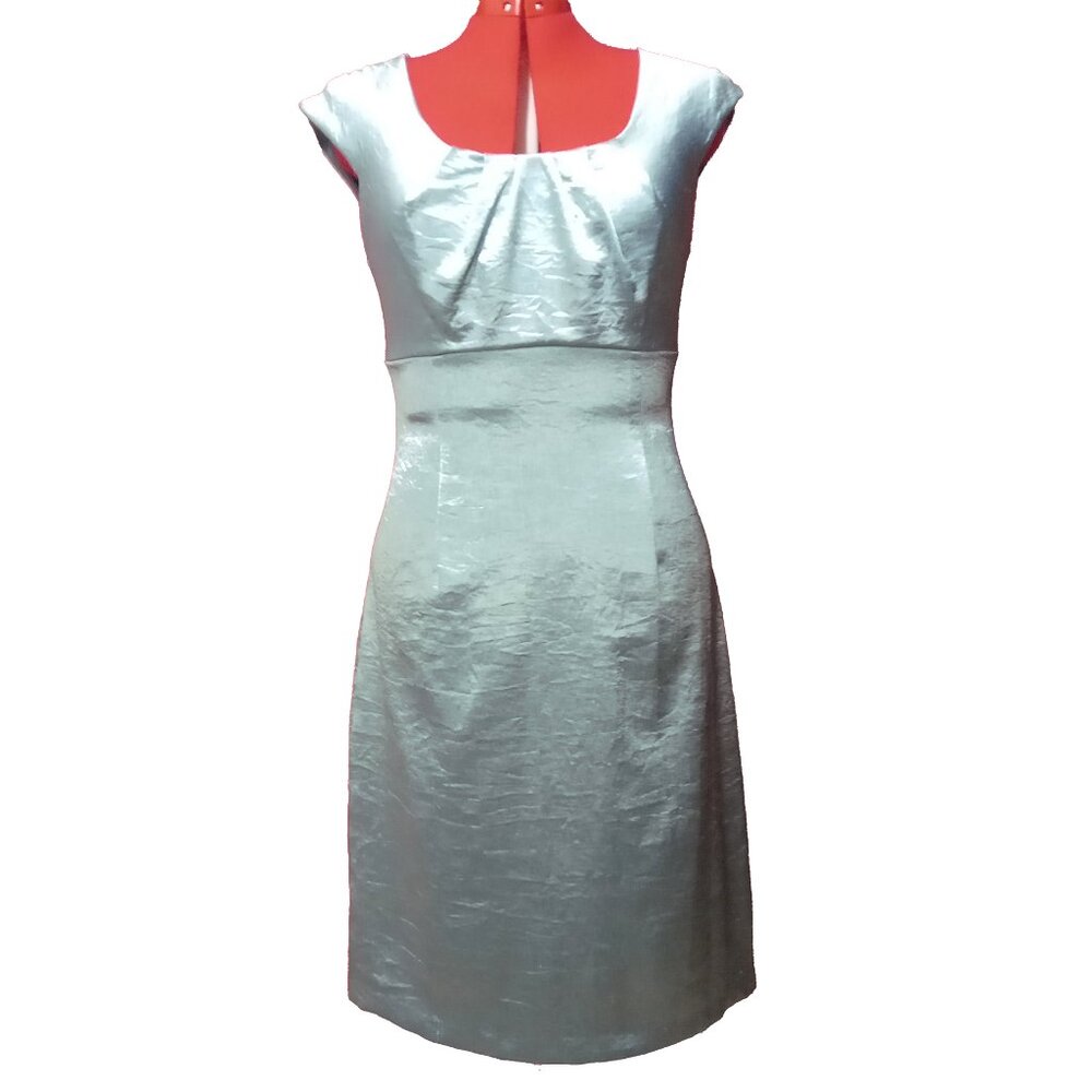 Collection dressbarn Shimmery Light Cyan Formal Party Dress US 12